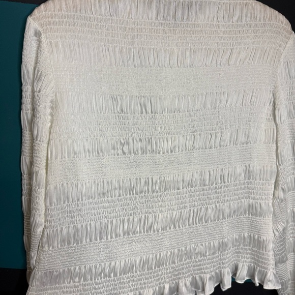 All Saints White Button Down Shirt - Picture 9 of 13